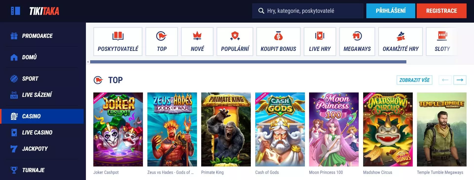 Tiki Taka Casino Games